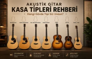Akustik Gitar Kasa Tipleri Rehberi: Hangi Gövde Tipi Size Uygun? Akustik Gitar Kasa Tipleri Rehberi: Hangi Gövde Tipi Size Uygun?