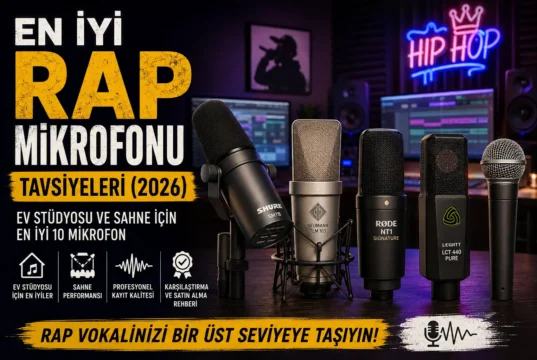 En İyi Rap Mikrofonu Tavsiyeleri (2026): Ev Stüdyosu ve Sahne İçin En İyi 10 Model En İyi Rap Mikrofonu Tavsiyeleri (2026): Ev Stüdyosu ve Sahne İçin En İyi 10 Model
