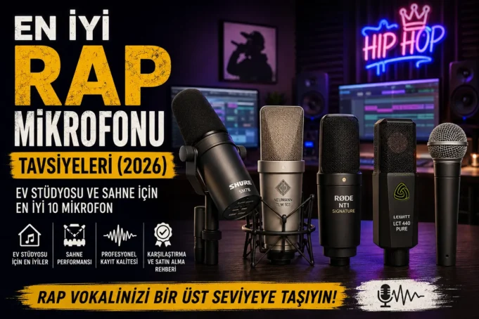 En İyi Rap Mikrofonu Tavsiyeleri (2026): Ev Stüdyosu ve Sahne İçin En İyi 10 Model En İyi Rap Mikrofonu Tavsiyeleri (2026): Ev Stüdyosu ve Sahne İçin En İyi 10 Model