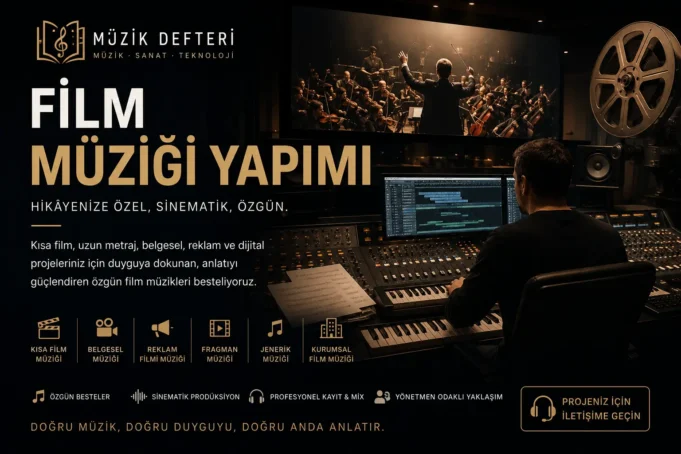 Profesyonel Film Müziği Yapımı, Besteciliği ve Sinematik Müzik Prodüksiyonu Hizmetleri
