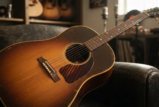 Gibson J-45 Standard İncelemesi (2026): Akustik Gitar Dünyasının "Workhorse" Efsanesi