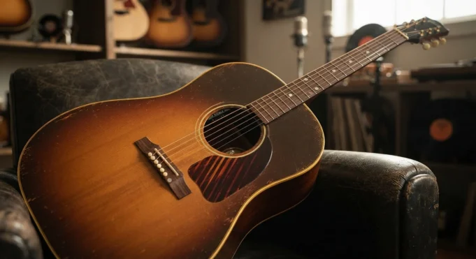 Gibson J-45 Standard İncelemesi (2026): Akustik Gitar Dünyasının "Workhorse" Efsanesi