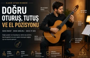 Klasik Gitarda Doğru Oturuş, Tutuş ve El Pozisyonu Rehberi Klasik Gitarda Doğru Oturuş, Tutuş ve El Pozisyonu Rehberi