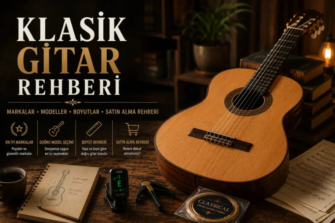 Klasik Gitar Rehberi: Satın Alma, Öğrenme, Teller, Bakım ve Bilmeniz Gereken Her Şey (2026)