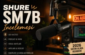 Shure SM7B İncelemesi: Hâlâ Alınmaya Değer Mi? (2026 Satın Alma Rehberi)