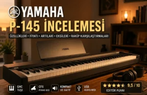 Yamaha P-145 İncelemesi (2026): Yeni Başlayanlar İçin En İyi Dijital Piyano mu? Yamaha P-145 İncelemesi (2026): Yeni Başlayanlar İçin En İyi Dijital Piyano mu?