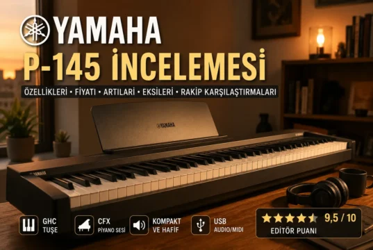 Yamaha P-145 İncelemesi (2026): Yeni Başlayanlar İçin En İyi Dijital Piyano mu? Yamaha P-145 İncelemesi (2026): Yeni Başlayanlar İçin En İyi Dijital Piyano mu?