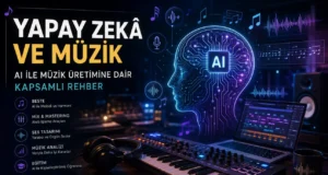Yapay Zekâ ile Müzik Üretimi 2026: Araçlar, Avantajlar, Sınırlılıklar ve Telif Rehberi Yapay Zekâ ve Müzik: AI ile Müzik Üretimi, Araçlar ve Geleceği (2026 Rehberi)