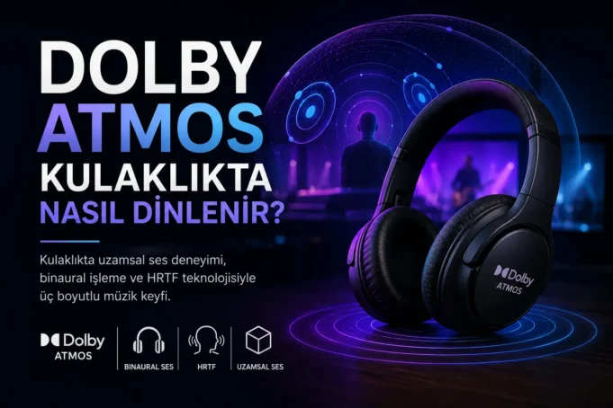 Dolby Atmos Kulaklık Kullanarak Nasıl Dinlenir?