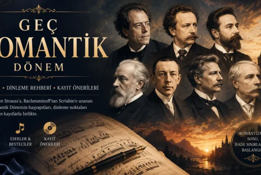 Geç Romantik Dönem Klasik Müzik Dinleme Rehberi | 25 Eser ve Kayıt Önerileri Geç Romantik Dönem Klasik Müzik Dinleme Rehberi | 25 Eser ve Kayıt Önerileri