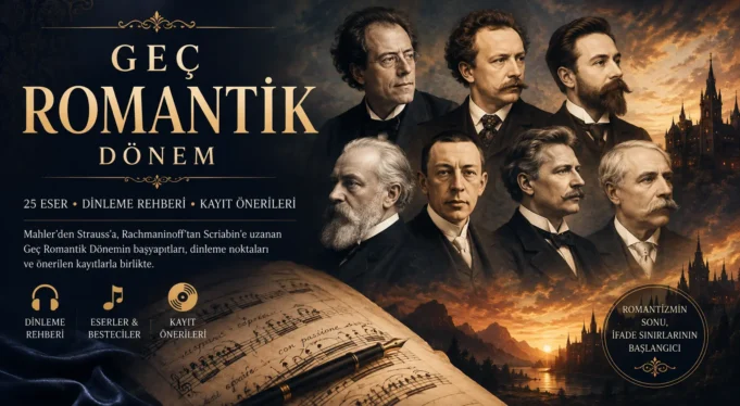 Geç Romantik Dönem Klasik Müzik Dinleme Rehberi | 25 Eser ve Kayıt Önerileri Geç Romantik Dönem Klasik Müzik Dinleme Rehberi | 25 Eser ve Kayıt Önerileri