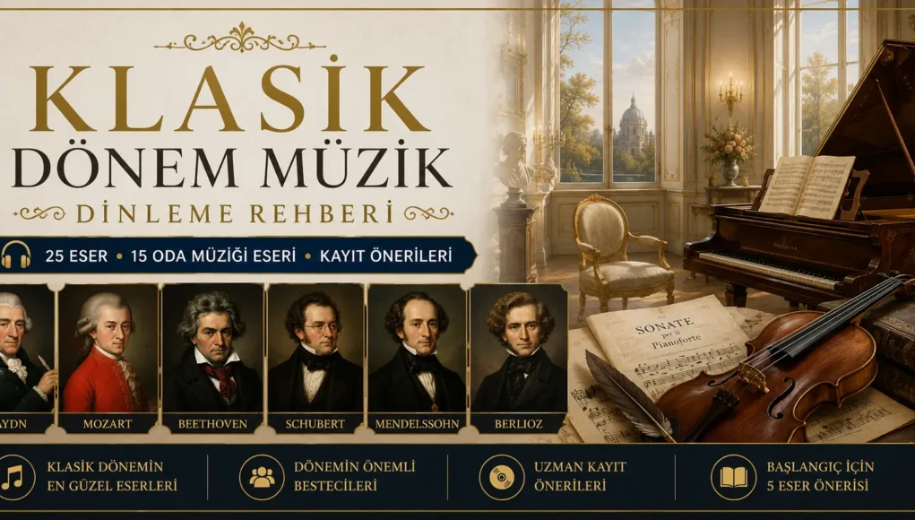 Klasik Dönem Klasik Müzik Dinleme Rehberi | 25 Eser ve Kayıt Önerileri Klasik Dönem Klasik Müzik Dinleme Rehberi | 25 Eser ve Kayıt Önerileri