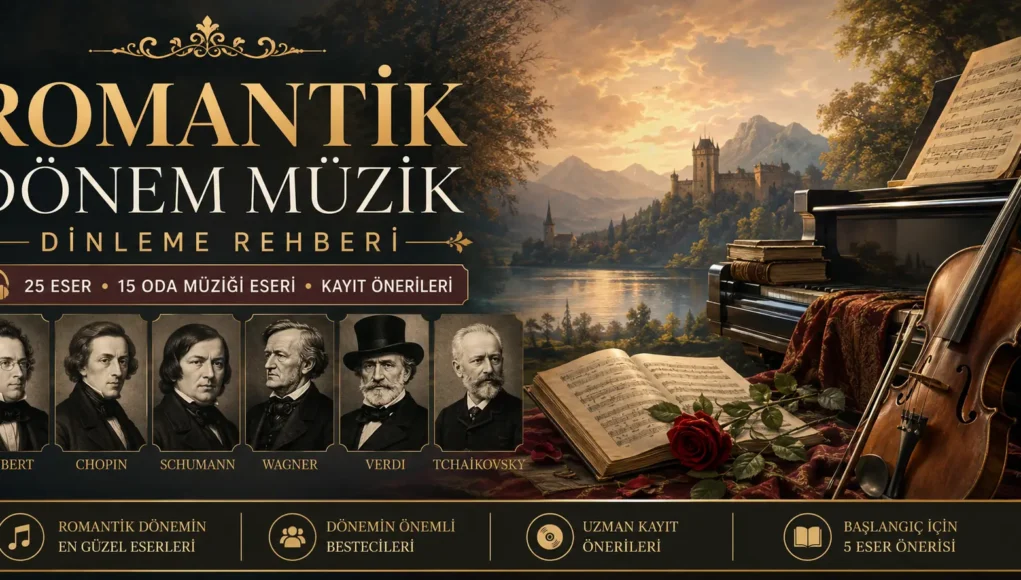 Romantik Dönem Klasik Müzik Dinleme Rehberi | 25 Eser ve Kayıt Önerileri Romantik Dönem Klasik Müzik Dinleme Rehberi | 25 Eser ve Kayıt Önerileri