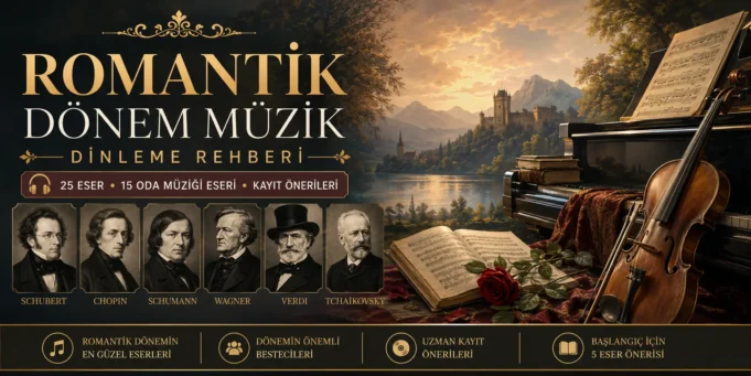 Romantik Dönem Klasik Müzik Dinleme Rehberi | 25 Eser ve Kayıt Önerileri