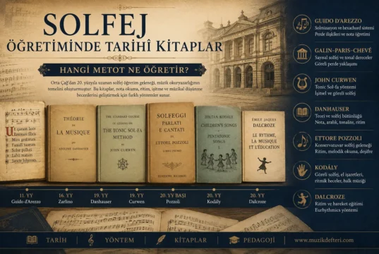 Solfej Eğitiminin Tarihi: Guido d’Arezzo’dan Modern Solfej Derslerine