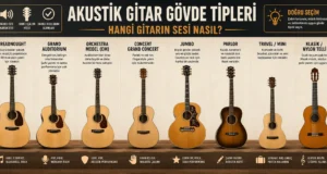Akustik Gitar Gövde Tiplerini Dinleyerek Öğren: Hangi Gitarın Sesi Nasıl?