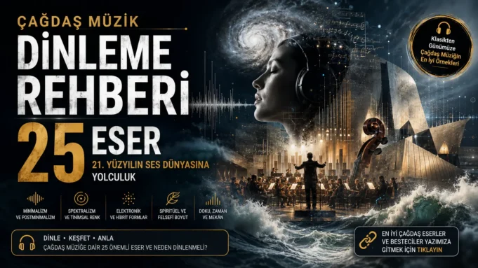 Çağdaş Klasik Müzik: 25 Temel Eserle Dinleme Rehberi Çağdaş Klasik Müzik: 25 Temel Eserle Dinleme Rehberi
