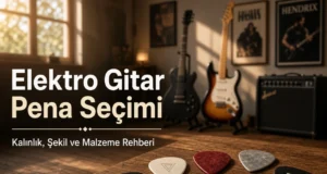 Elektro Gitar İçin Pena Seçimi: Hangi Kalınlık ve Şekil Daha İyi?